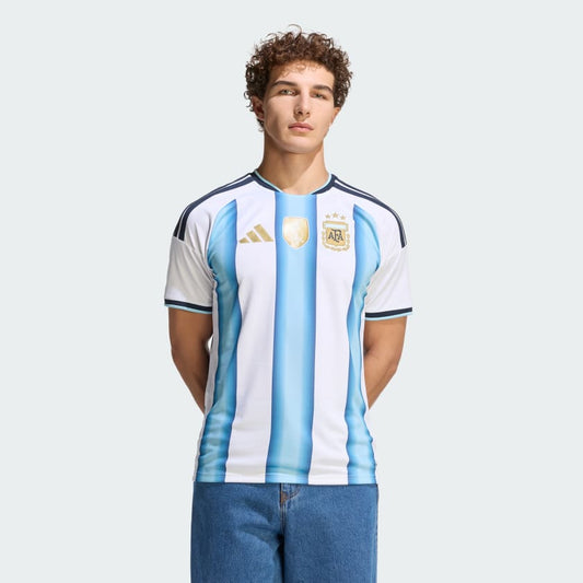 Adidas Camiseta Titular de la Selección Argentina 26 White / Icey Blue / Light Blue