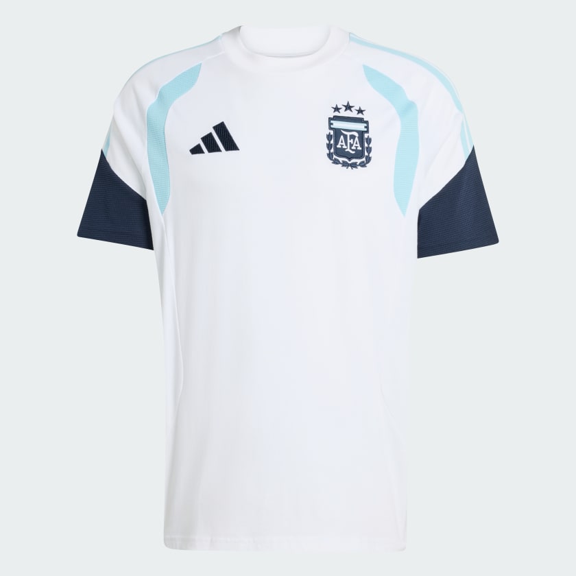 Adidas Camiseta de Entrenamiento Tiro Selección Argentina 26 White