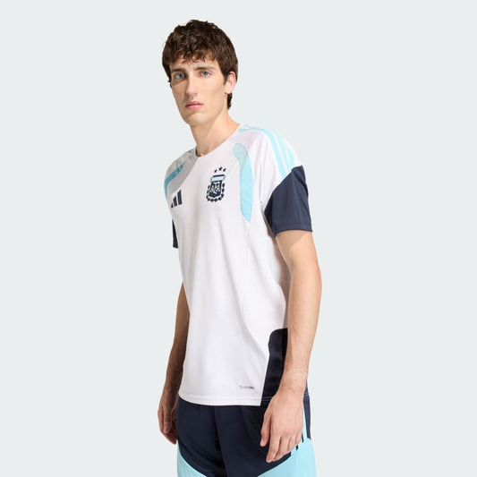Adidas Camiseta de Entrenamiento Tiro Selección Argentina 26 White