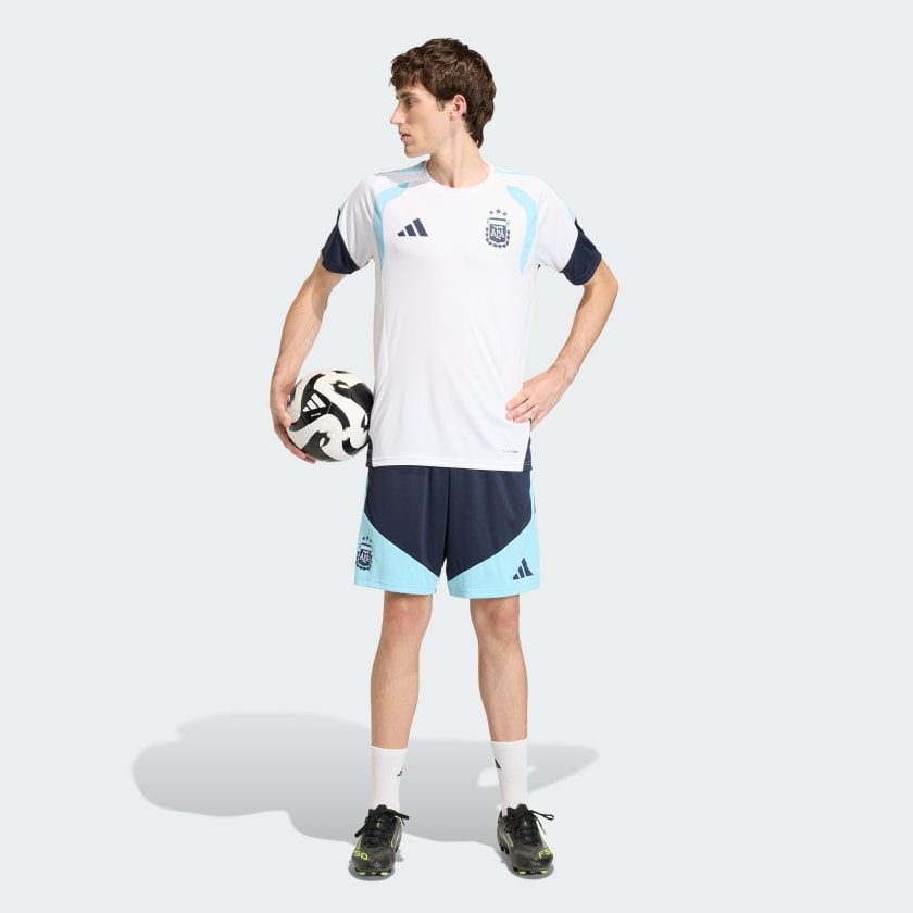 Adidas Camiseta de Entrenamiento Tiro Selección Argentina 26 White