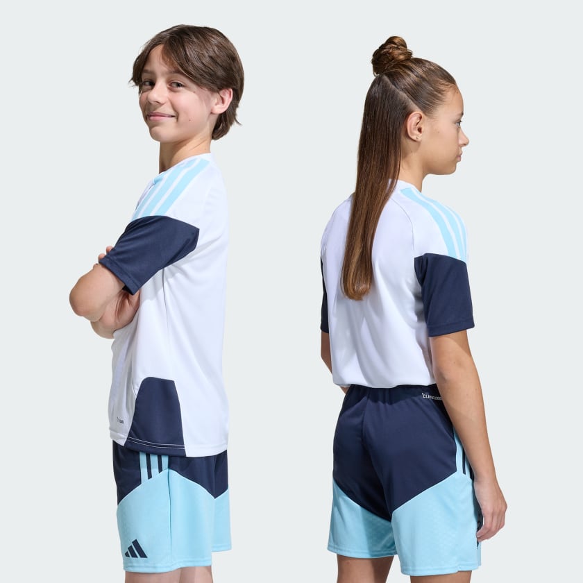 Adidas Camiseta de Entrenamiento Tiro Selección Argentina 26 Niños White