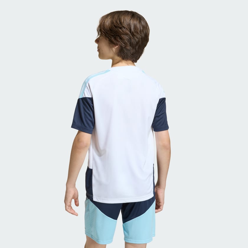 Adidas Camiseta de Entrenamiento Tiro Selección Argentina 26 Niños White