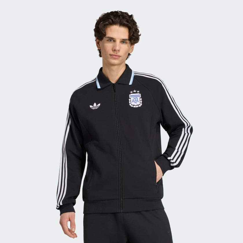Adidas Campera Anthem Alternativa Argentina Black