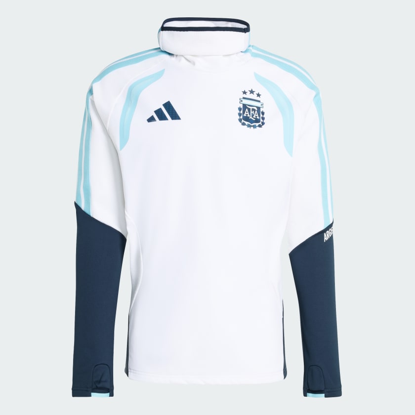 Adidas Campera Calentamiento Tiro Pro Selección Argentina 26 White