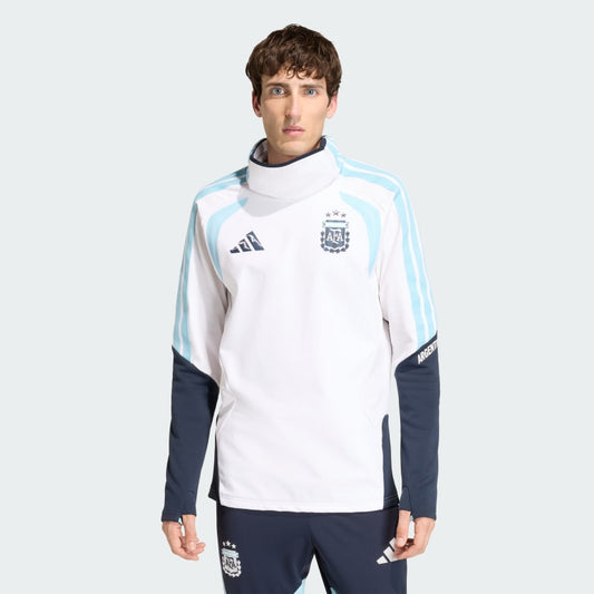 Adidas Campera Calentamiento Tiro Pro Selección Argentina 26 White