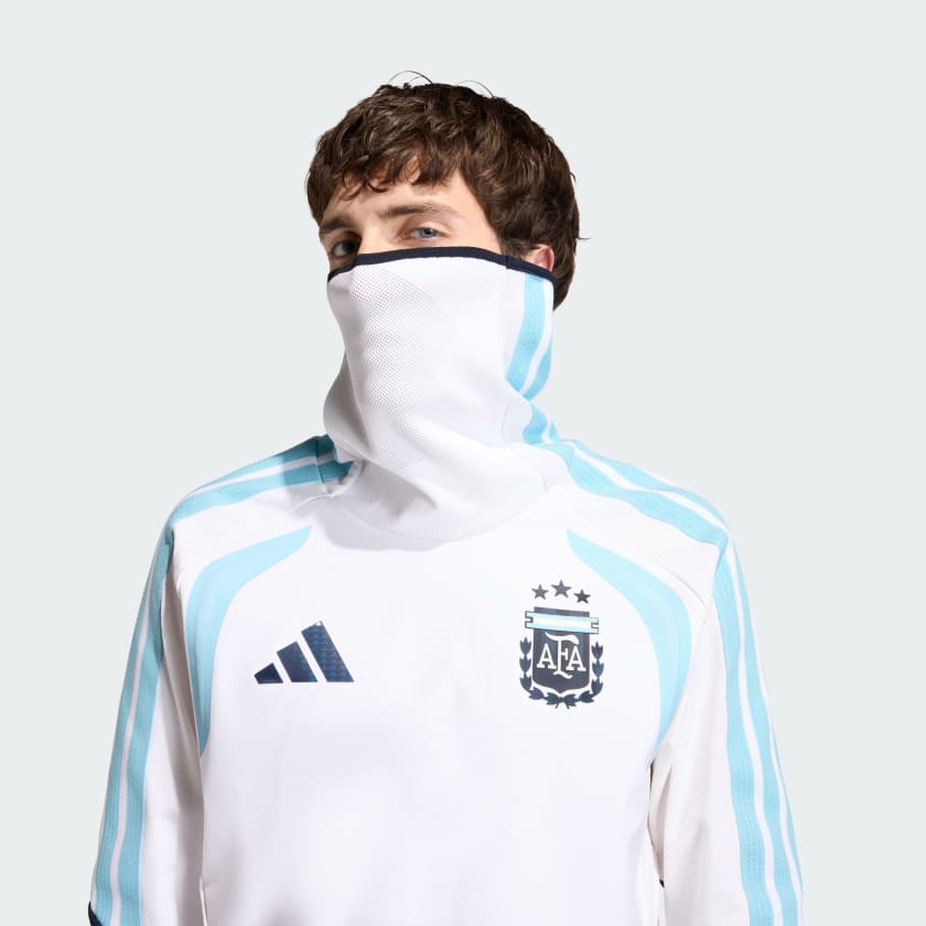 Adidas Campera Calentamiento Tiro Pro Selección Argentina 26 White