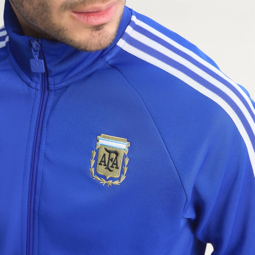 Adidas Campera Deportiva Argentina Originals Lucid Blue