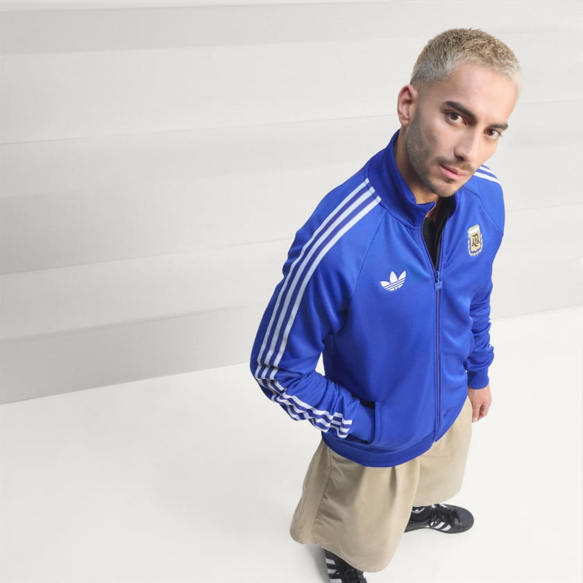 Adidas Campera Deportiva Argentina Originals Lucid Blue