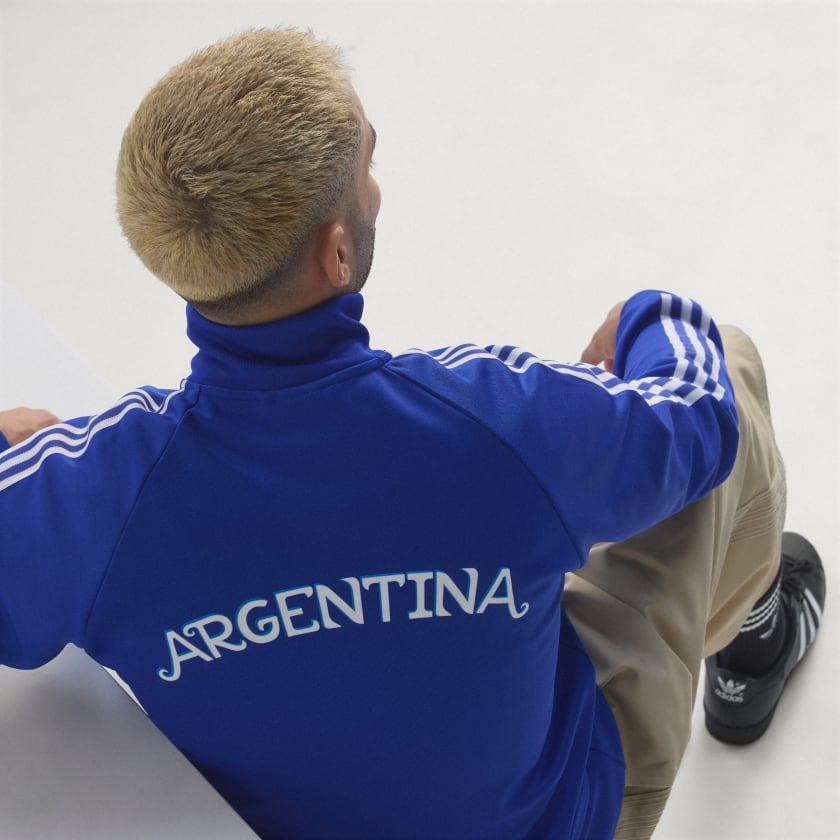 Adidas Campera Deportiva Argentina Originals Lucid Blue
