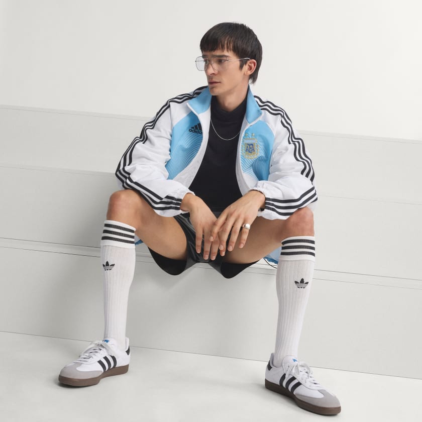 Adidas Campera Deportiva Titular Selección Argentina 26 White