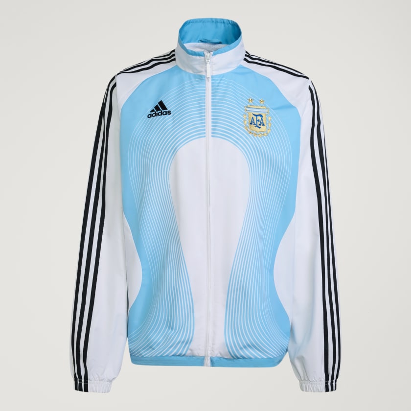 Adidas Campera Deportiva Titular Selección Argentina 26 White