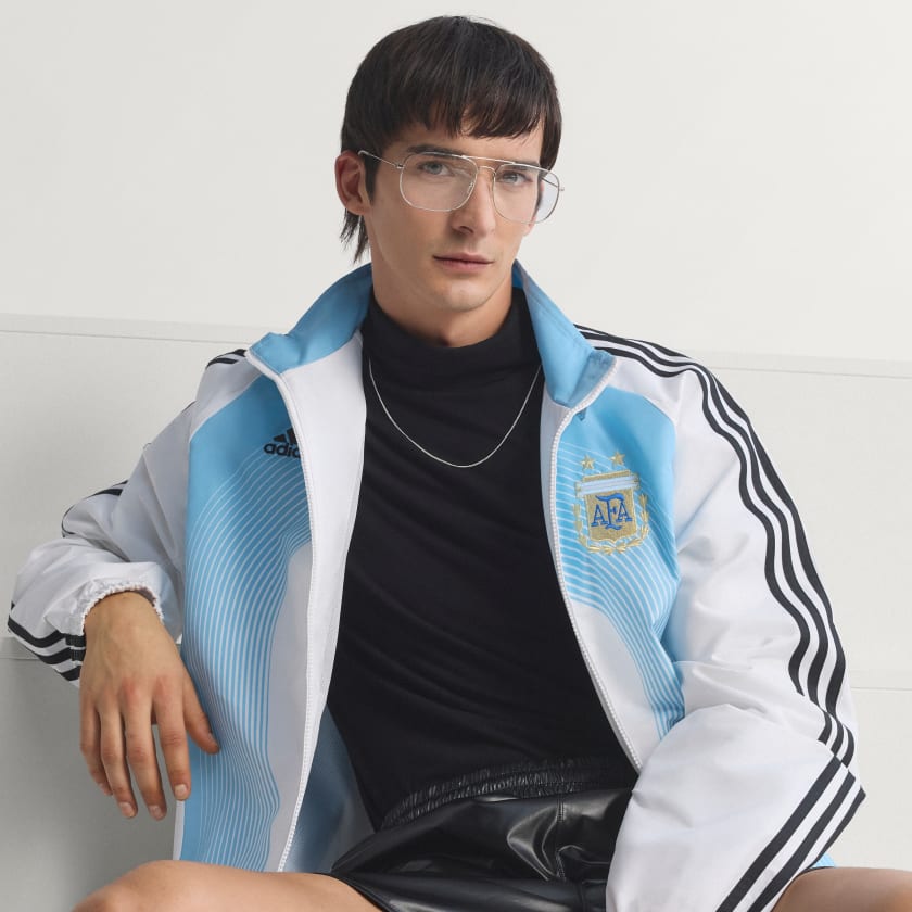 Adidas Campera Deportiva Titular Selección Argentina 26 White