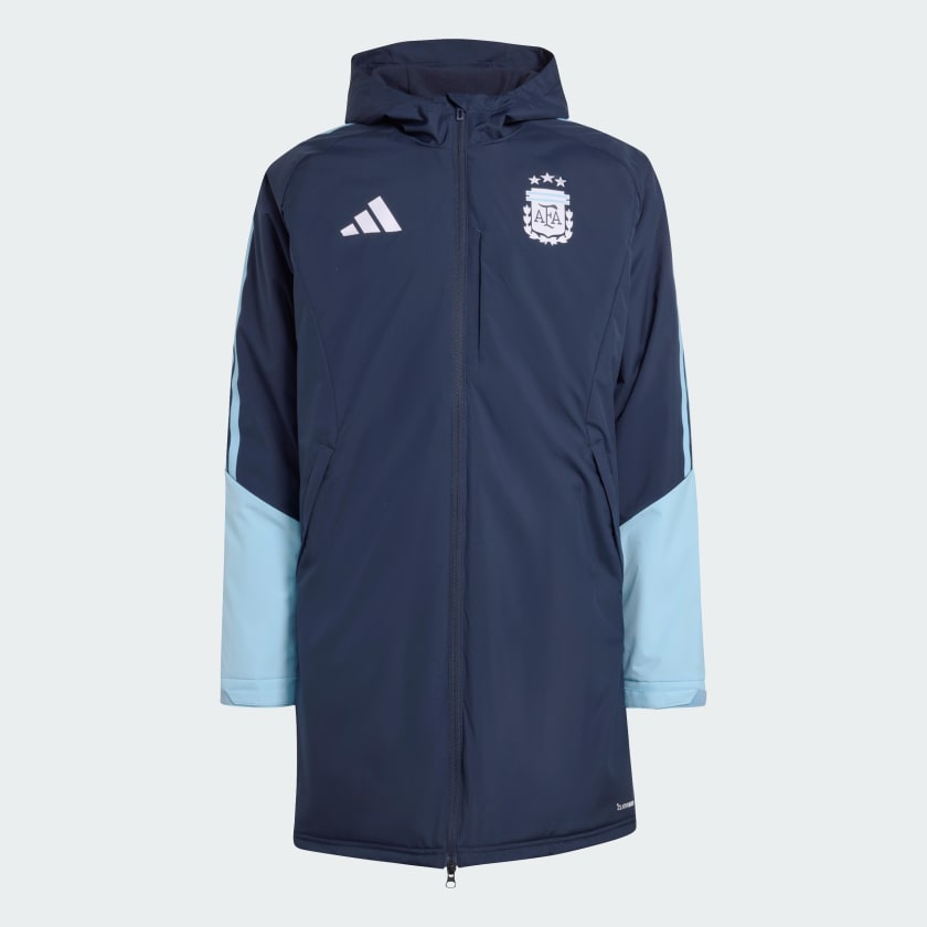 Adidas Campera Parka Tiro Stadium Selección Argentina 26 Night Navy