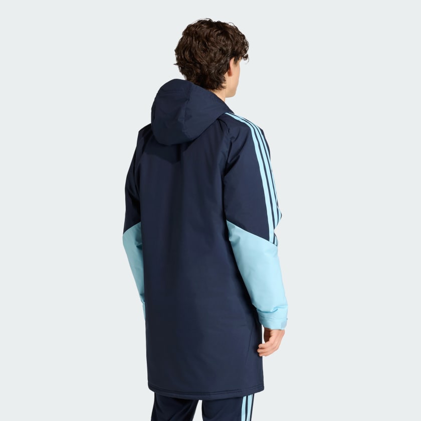 Adidas Campera Parka Tiro Stadium Selección Argentina 26 Night Navy