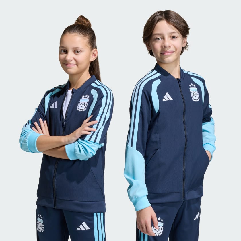 Adidas Campera Presentación Tiro Selección Argentina 26 para Niños Night Navy