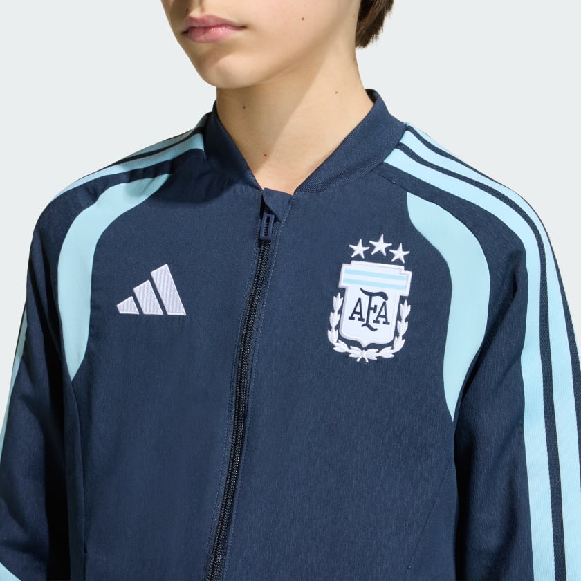 Adidas Campera Presentación Tiro Selección Argentina 26 para Niños Night Navy
