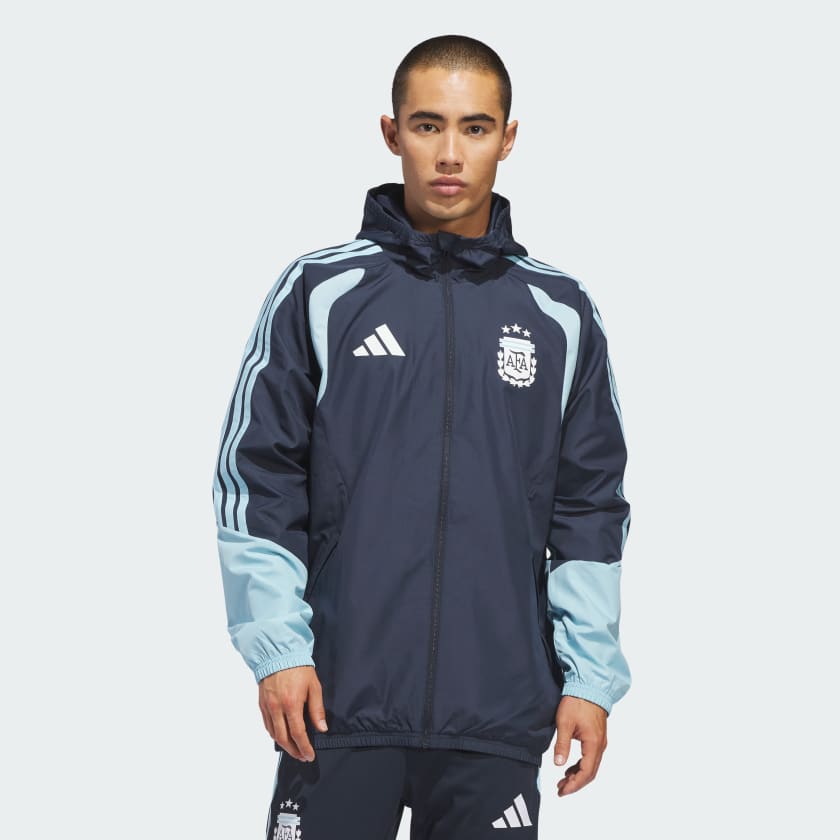 Adidas Campera Tiro All Weather Selección Argentina 26 Night Navy