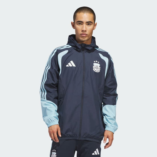 Adidas Campera Tiro All Weather Selección Argentina 26 Night Navy