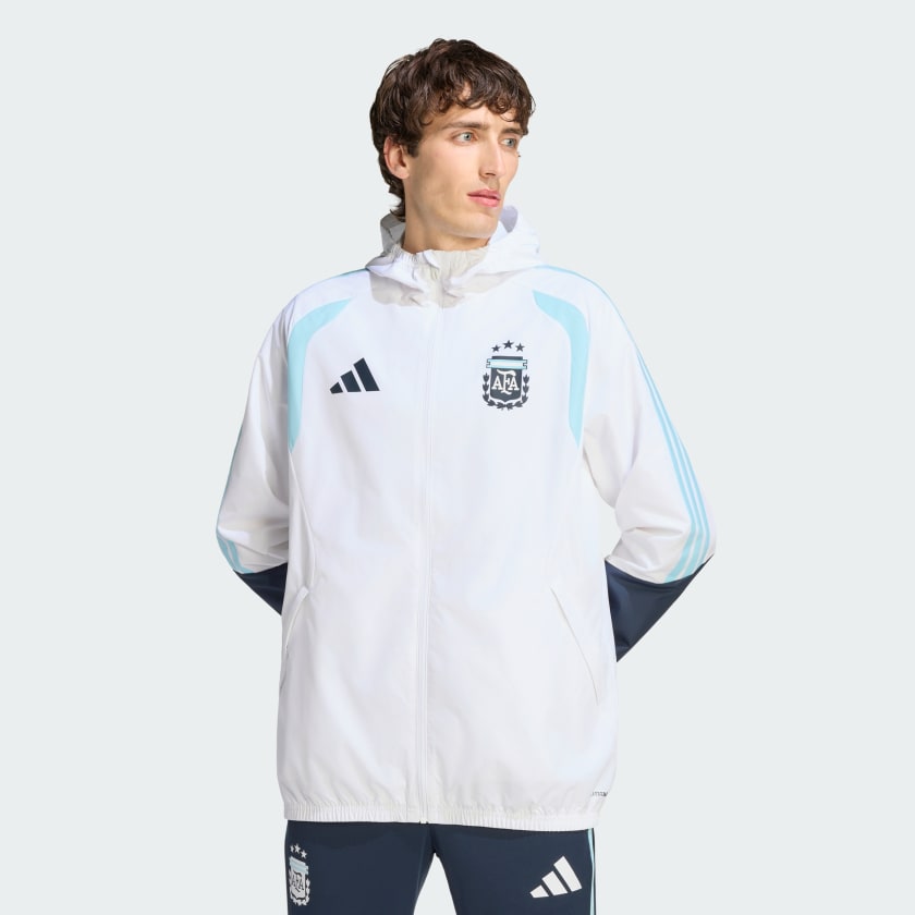 Adidas Campera Tiro All Weather Selección Argentina 26 White