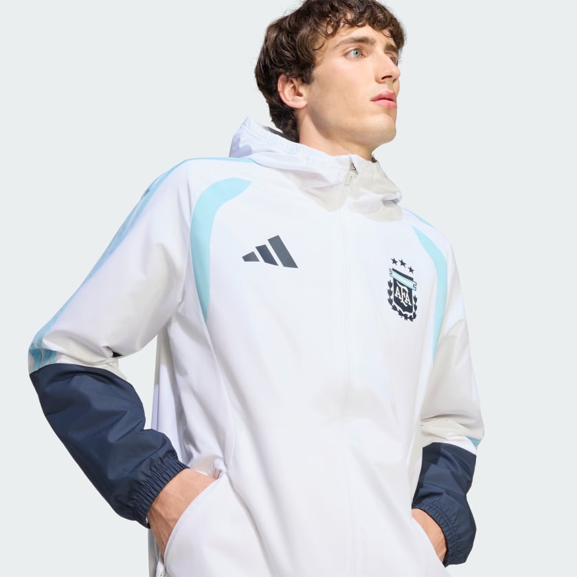 Adidas Campera Tiro All Weather Selección Argentina 26 White