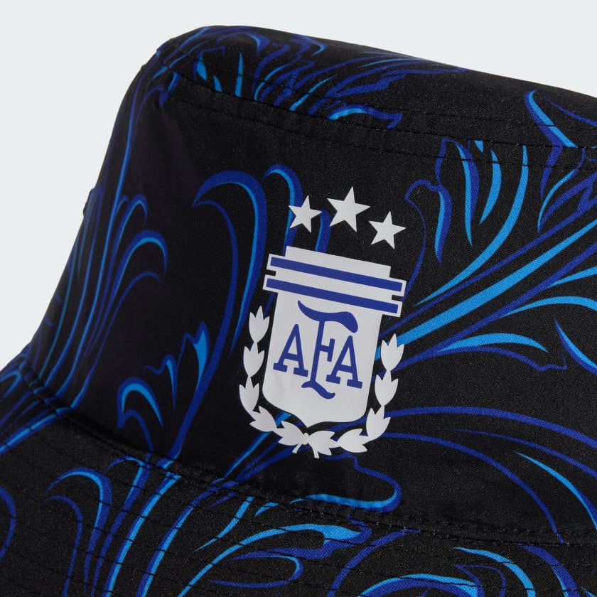 Adidas Gorro Pescador Selección Argentina 26 Black / Lucid Blue / White