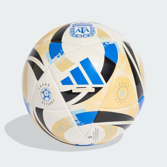 Adidas Mini pelota Argentina 25 White / Icey Blue / Glow Blue / Black