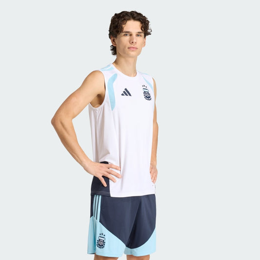 Adidas Musculosa Tiro Selección Argentina 26 White