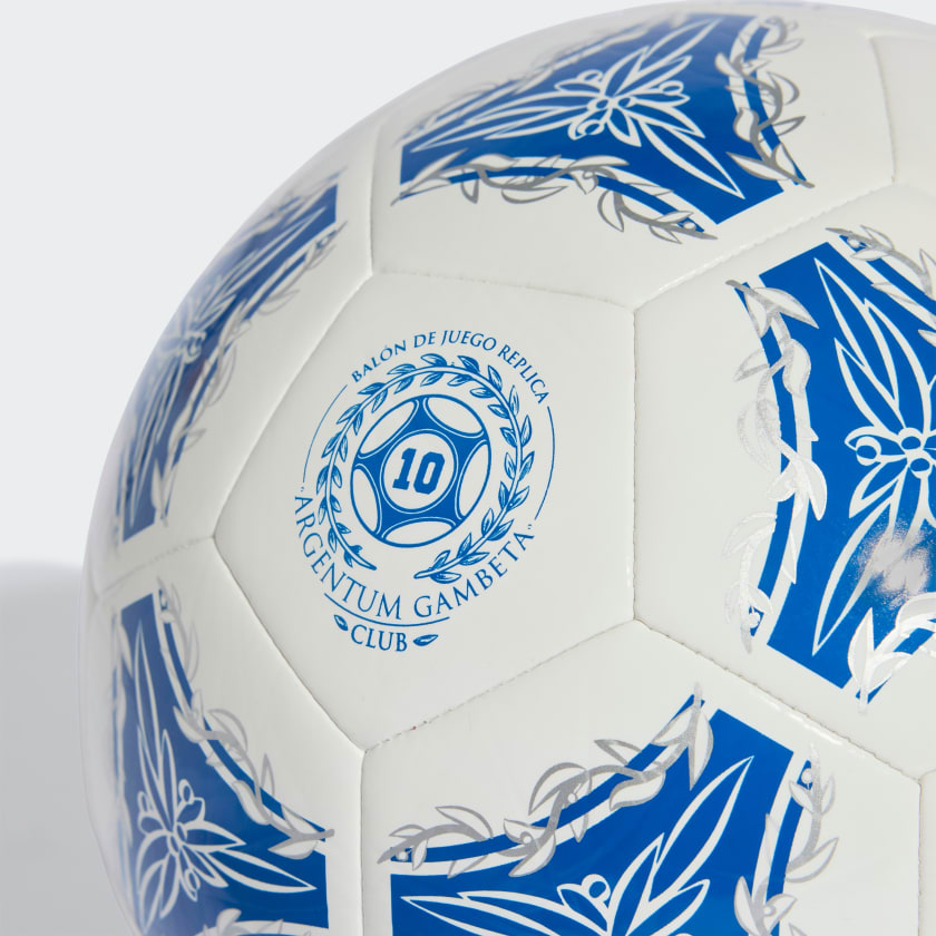 Adidas Pelota Argentum Gambeta Club Glow Blue / Silver Metallic / White / Black