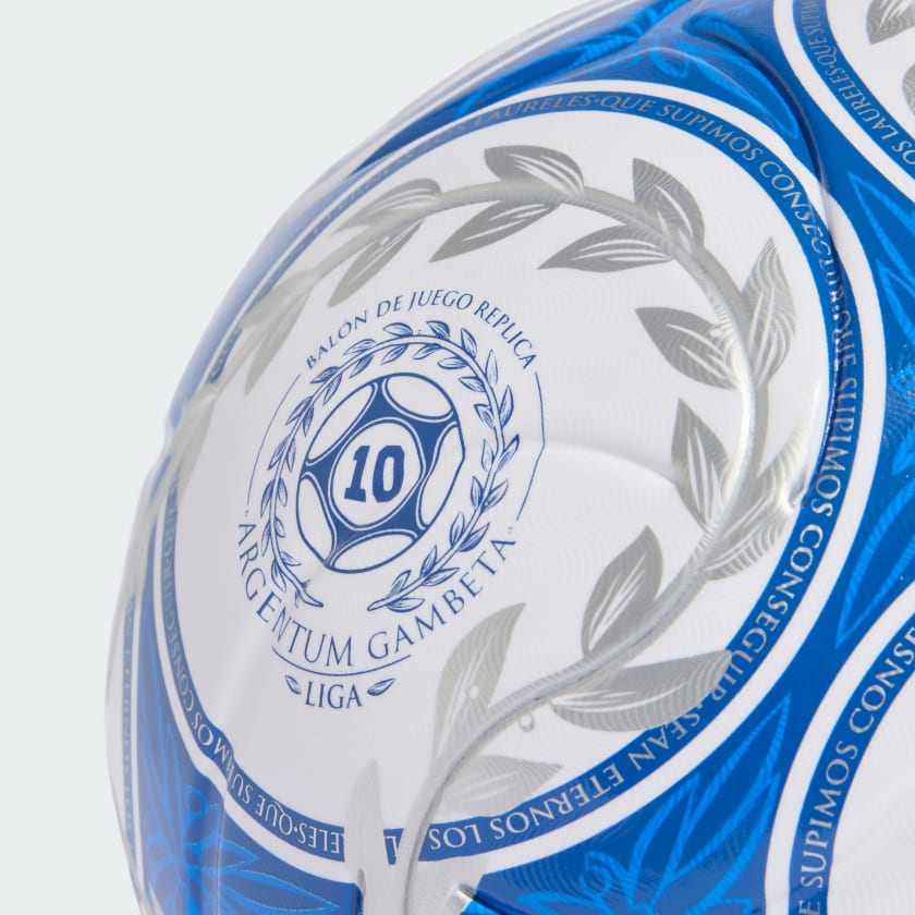 Adidas Pelota Argentum Gambeta League White / Glow Blue / Power Blue / Royal Blue