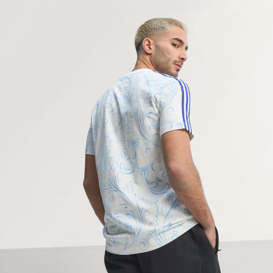 Adidas Remera Argentina Originals AOP Off White