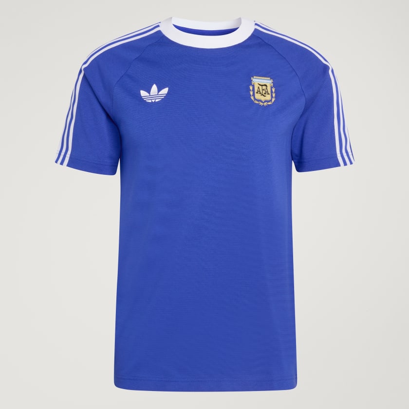 Adidas Remera Argentina Originals Lucid Blue