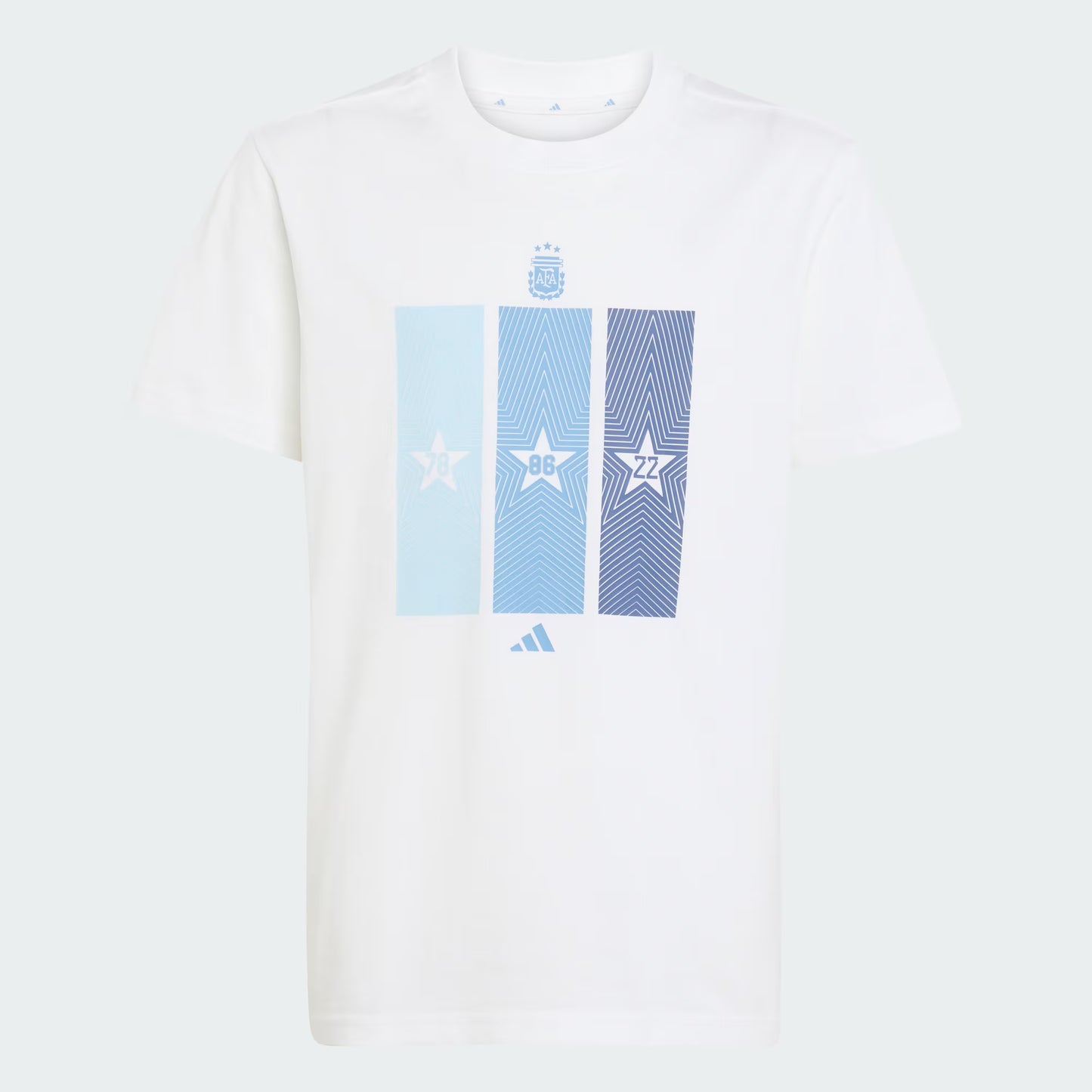 Adidas Remera Titular Argentina Niños Moda Urbana