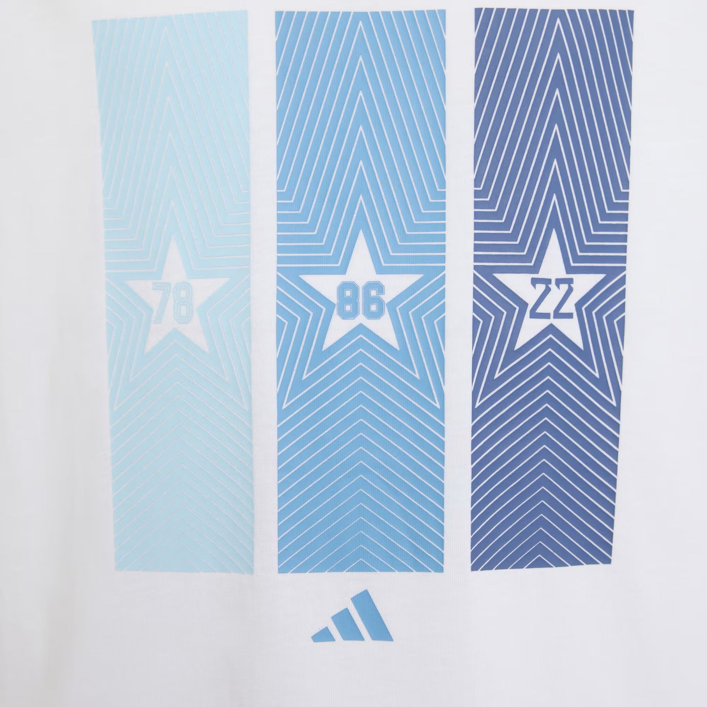 Adidas Remera Titular Argentina Niños Moda Urbana