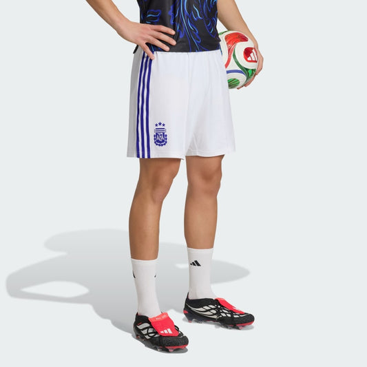 Adidas Shorts Alternativos Selección Argentina 26 Versión Jugador White / Lucid Blue