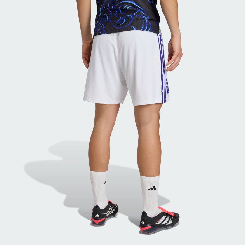Adidas Shorts Alternativos Selección Argentina 26 Versión Jugador White / Lucid Blue