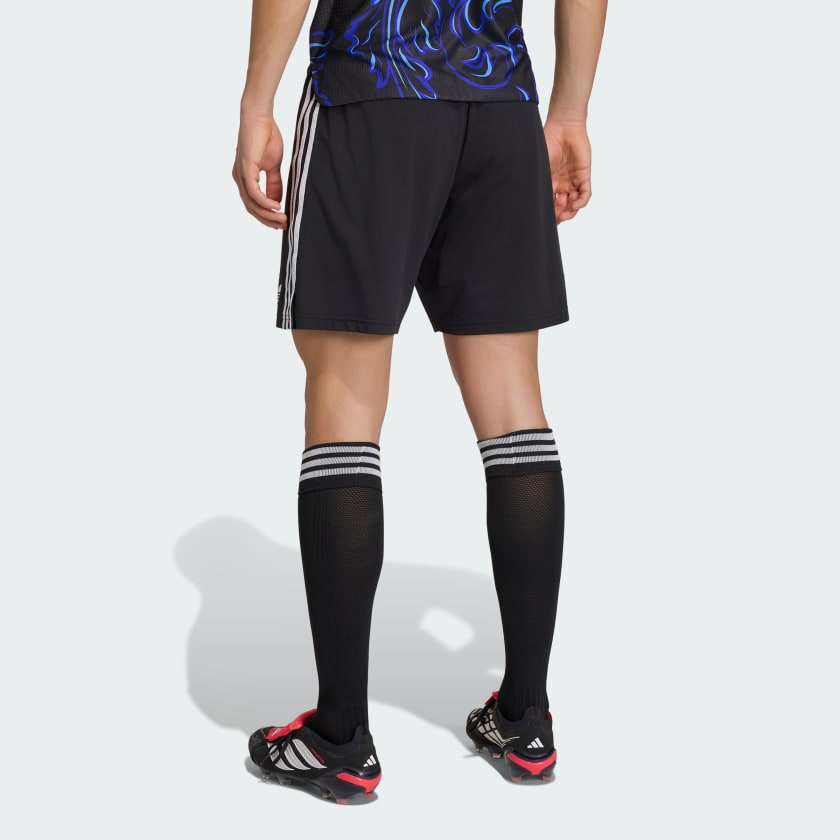 Adidas Shorts Alternativos Selección Argentina 26 Versión Jugador Black / White