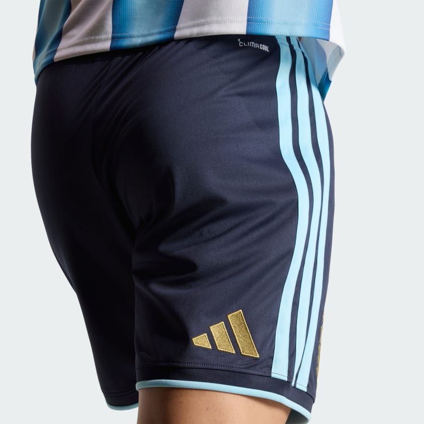 Adidas Shorts Titular Selección Argentina 26 Night Navy / Icey Blue