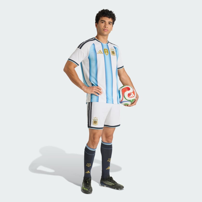 Adidas Shorts Titular Selección Argentina 26 White / Night Navy