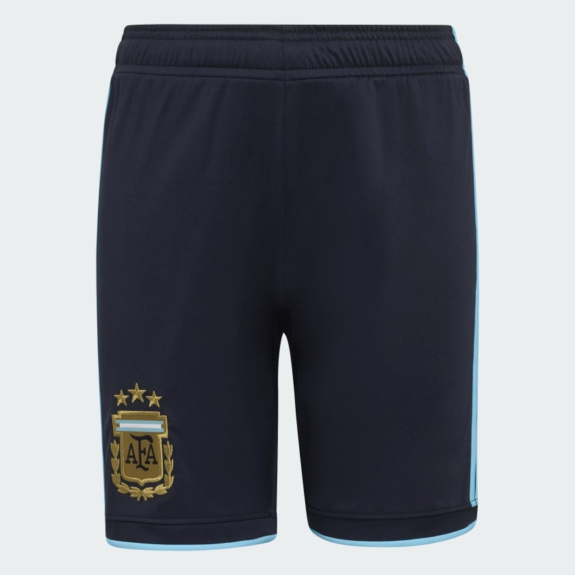 Adidas Shorts Titular Selección Argentina 26 para Niños Night Navy / Icey Blue