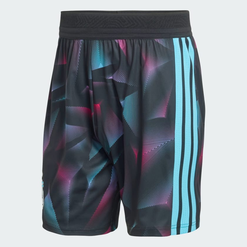 Adidas Shorts Titulares de Arquero Promo Selección Argentina 26 Team Real Magenta / Bright Cyan