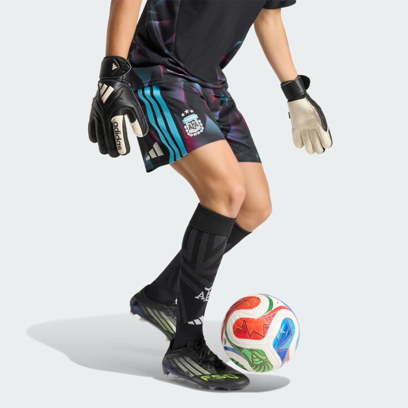 Adidas Shorts Titulares de Arquero Promo Selección Argentina 26 Team Real Magenta / Bright Cyan