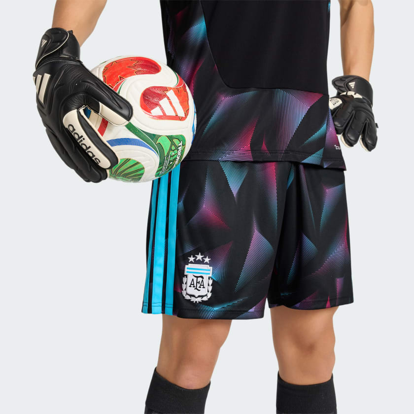 Adidas Shorts de Arquero Titulares Selección Argentina 26 Team Real Magenta / Bright Cyan