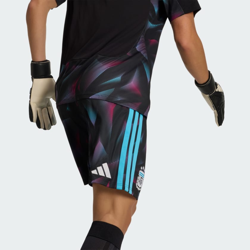 Adidas Shorts de Arquero Titulares Selección Argentina 26 Team Real Magenta / Bright Cyan