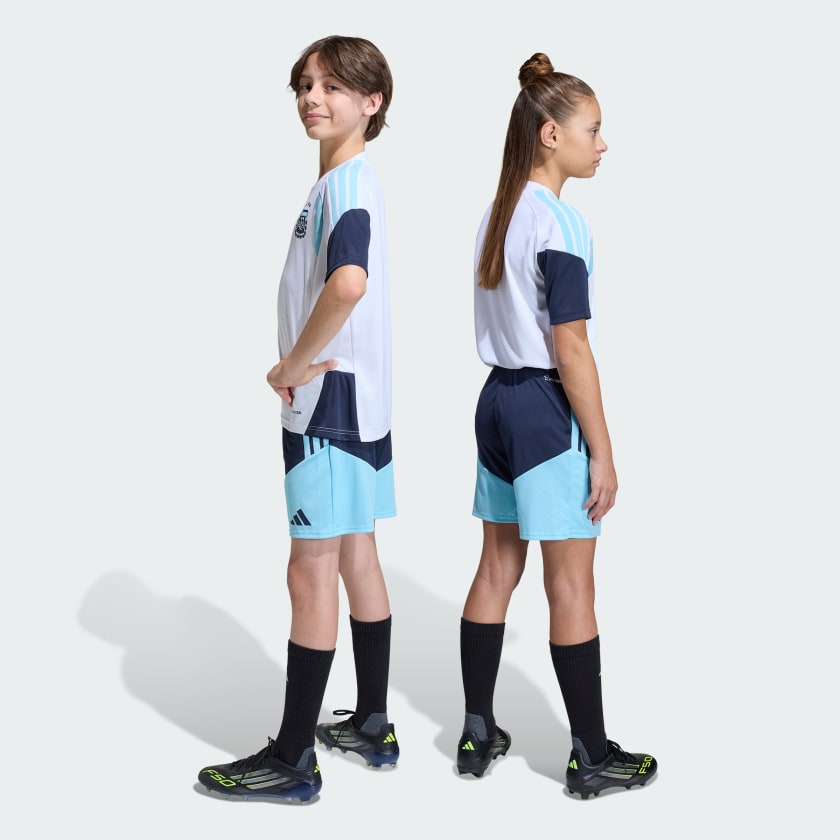 Adidas Shorts de Enrenamiento Tiro Selección Argentina 26 para Niños Night Navy