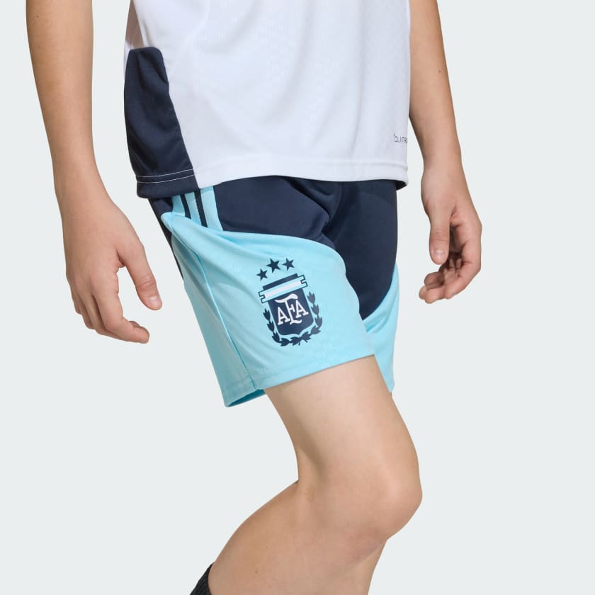 Adidas Shorts de Enrenamiento Tiro Selección Argentina 26 para Niños Night Navy