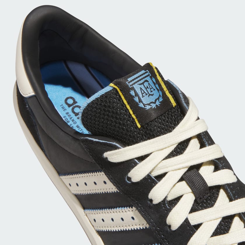 Adidas Zapatillas Glenburn x Thrasher x Argentina Core Black / Cream White / Gum